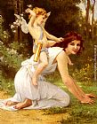 Guillaume Seignac Cupid's Folly painting